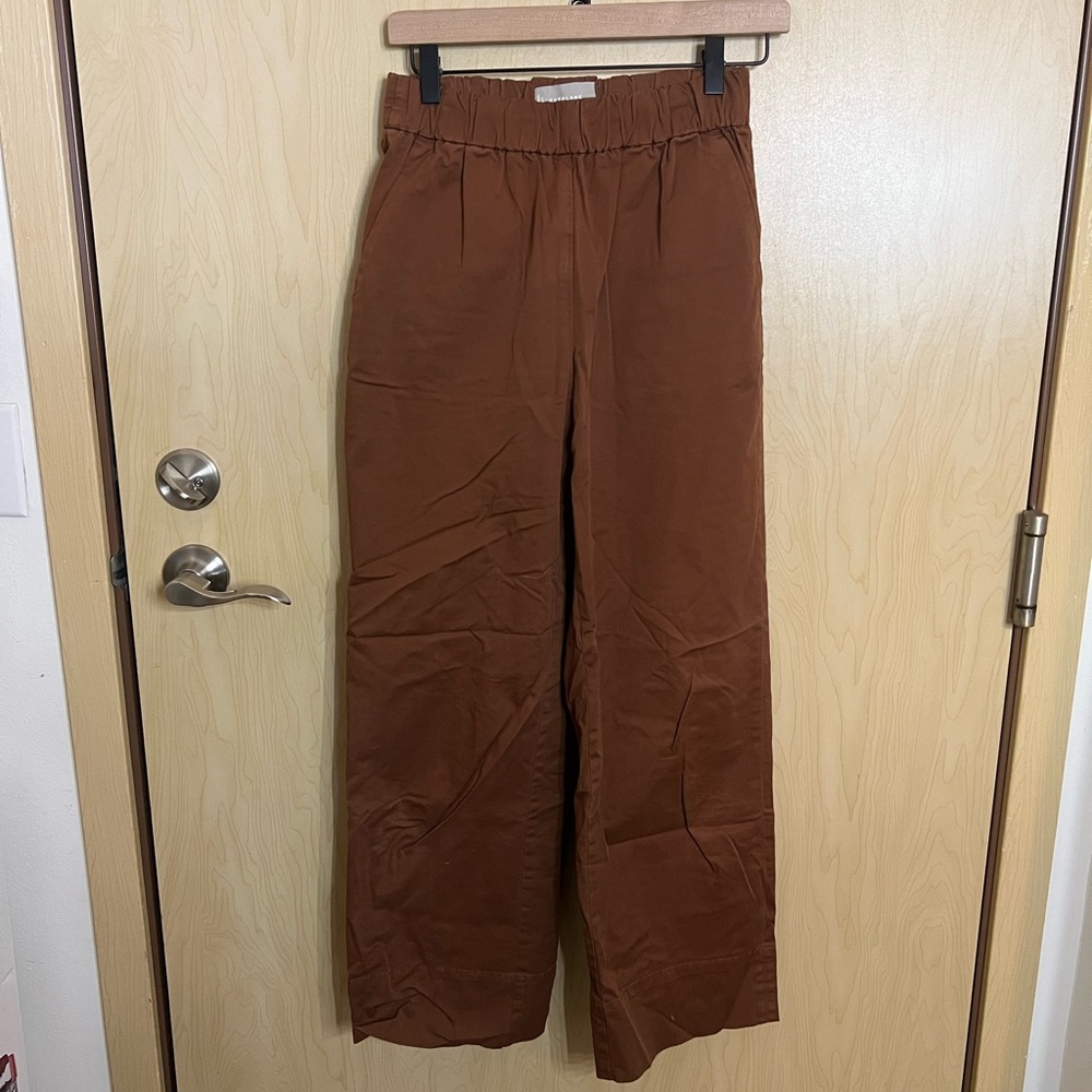 Everlane Brown Easy Pant - Picture 2 of 5